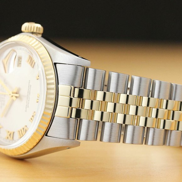 Men's Rolex Two Tone 18kt Gold Datejust! - Picture 4 of 8